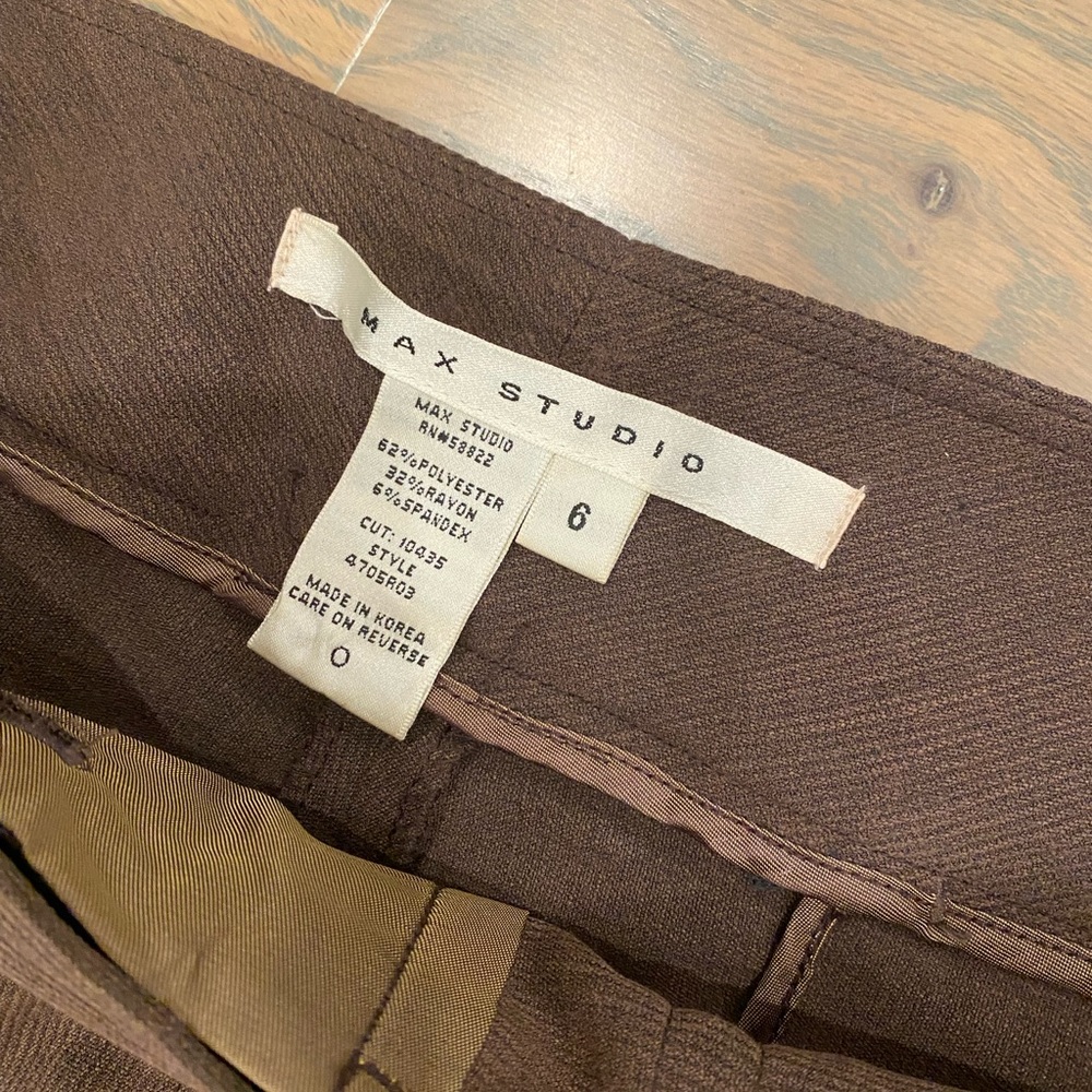 Max Studio women’s long pants size 6 - Picture 3 of 6
